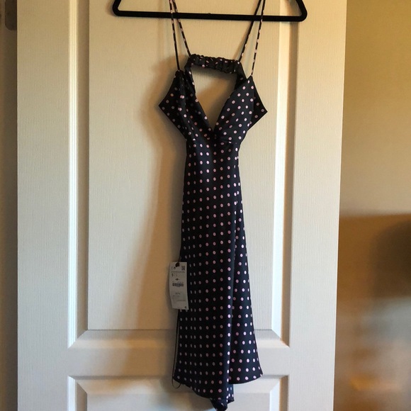 Zara micro dot mini dress - Picture 2 of 2